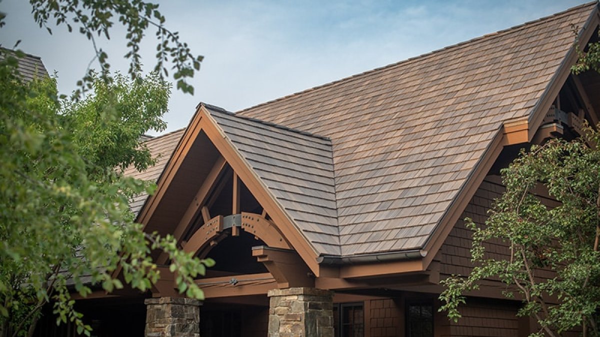 DaVinci composite cedar shake roofing